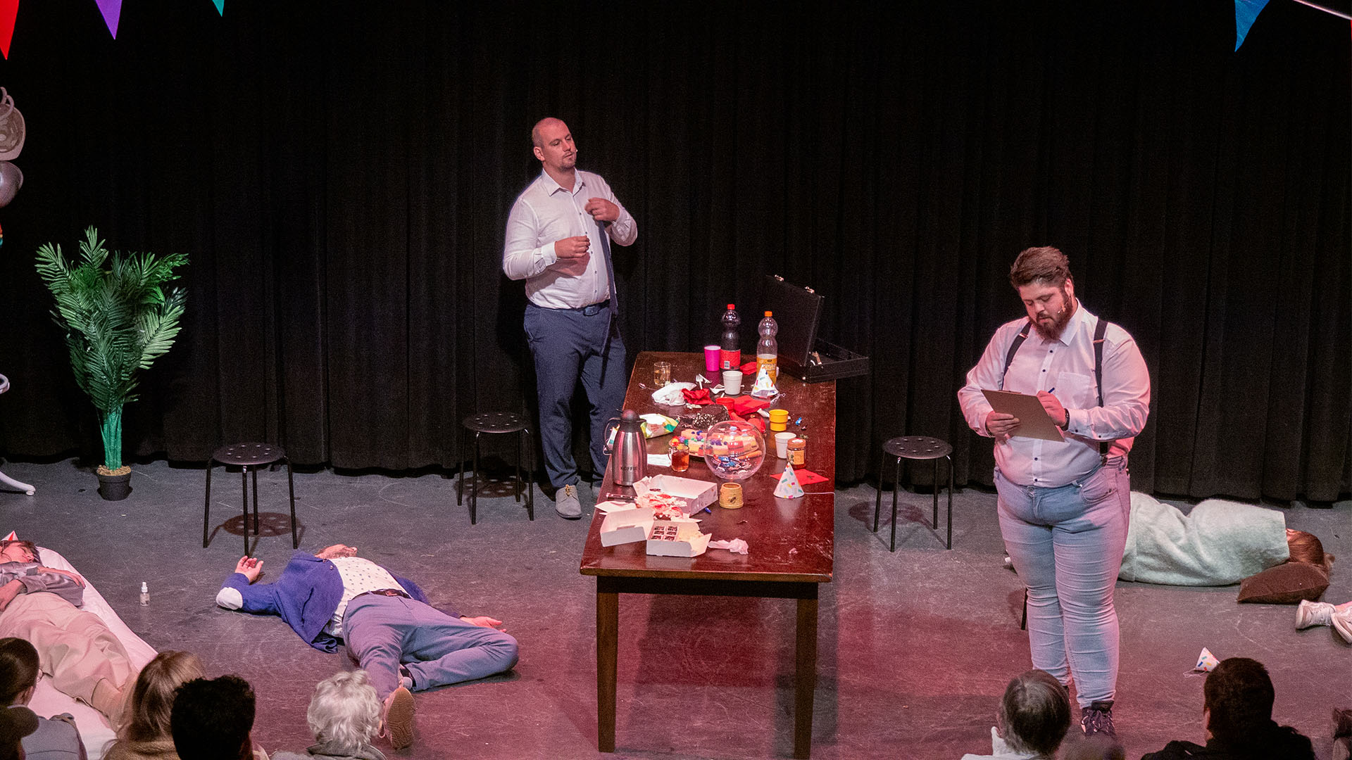Secrets of the Night - Improvisatietheater - Uden - Theater Naat Piek - Fragment 008